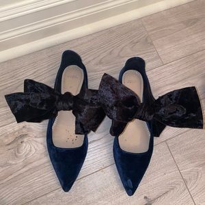 Zara Bow Flat Sandals